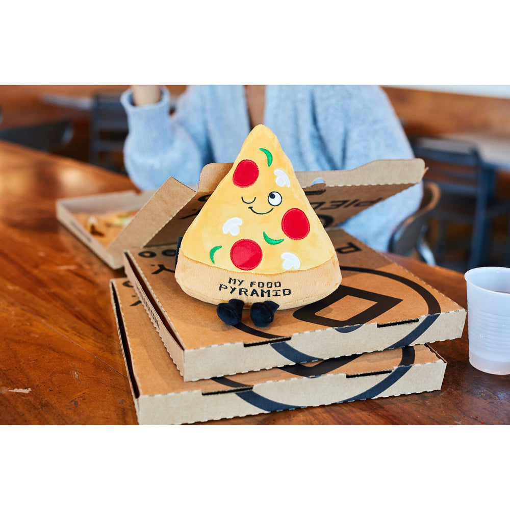 Punchkins My Food Pyramid Pizza Kids/Family Soft Plush Stuffed Toy Decor 20cm — image 3