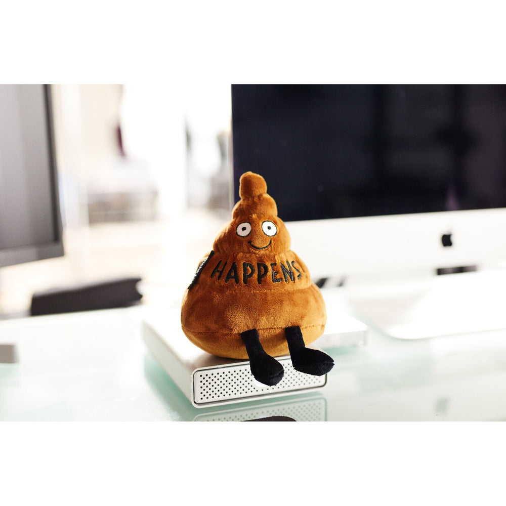 Punchkins Happens! Poop Emoji Plush Stuffed Soft Sleep Cuddle Play Toy 17cm — image 2