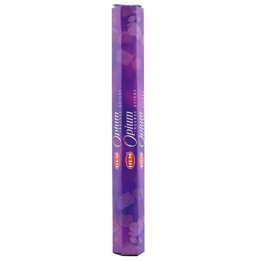 Hem Hexa Opium Scent Incense Sticks Meditation Fragrance (20 Pieces)