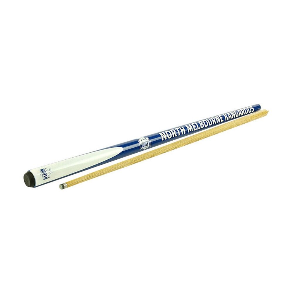 Afl 2-Piece Cue Kangaroos North Melbourne Ash Shaft 10mm Elkmaster Tip Billiards — image 2
