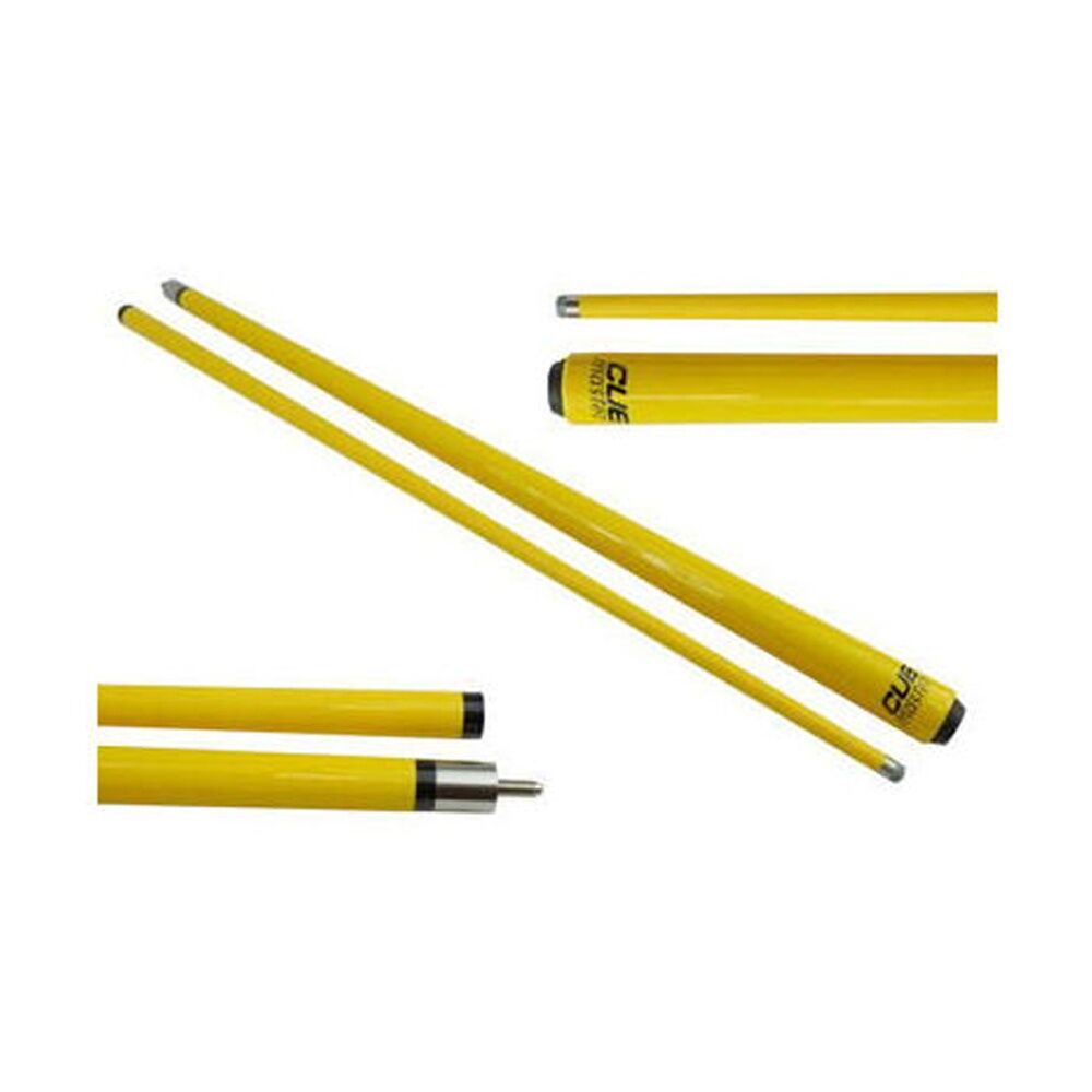 Dufferin Cuemaster Yellow 2-Piece Cue Metallic Finish 57 inch Billiards/Pool/Snooker
