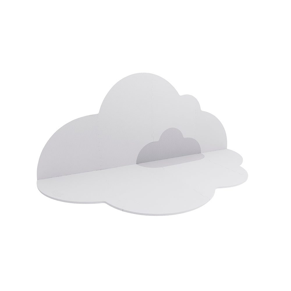 Quut Head in the Clouds 175cm Playmat Floor Mat Large for Kids/Baby Pearl Grey