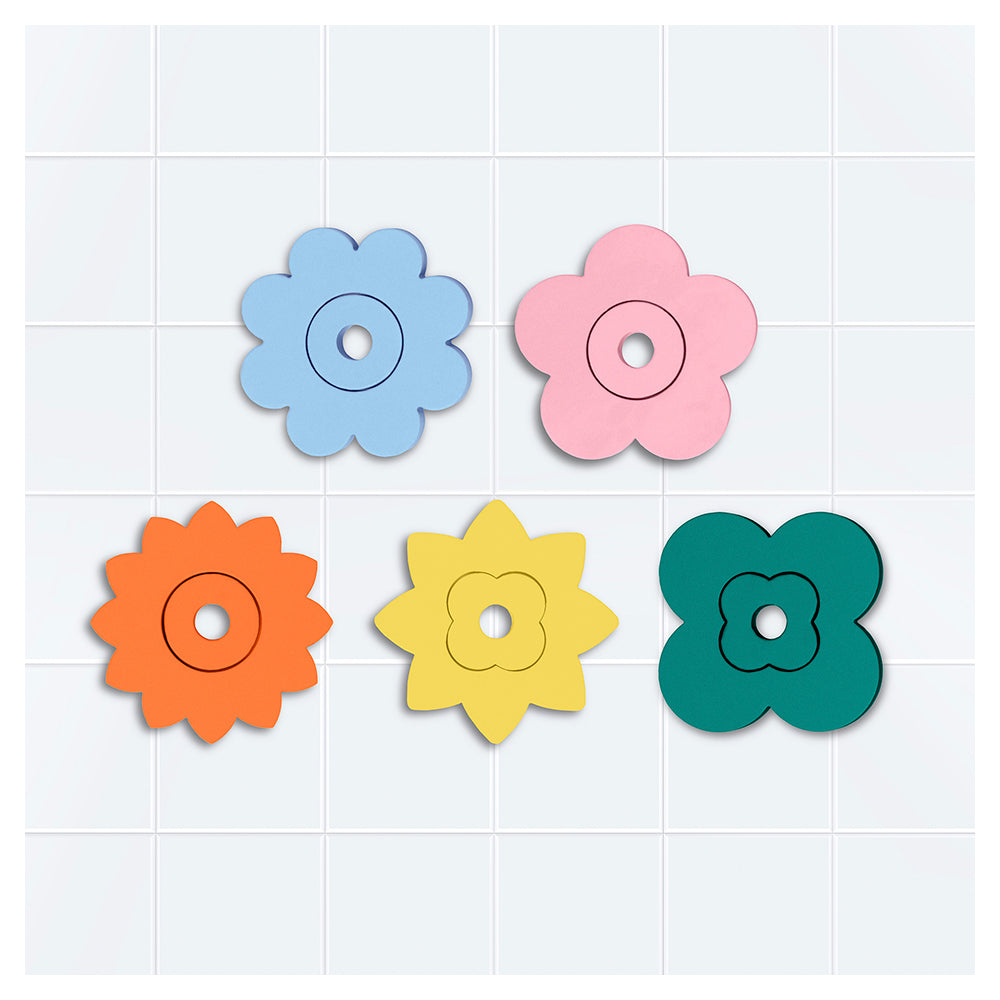 Quut Quutopia Bath Puzzle/Shower Play Water Toys for Kids 10m+ Flower Power — image 2