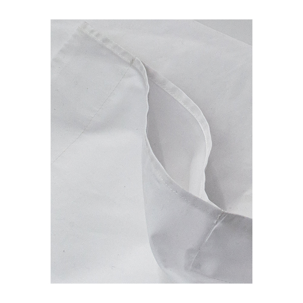 Jason Commercial Crisp Quilt Cover King Single Bed Tailored 160x210cm White — image 2