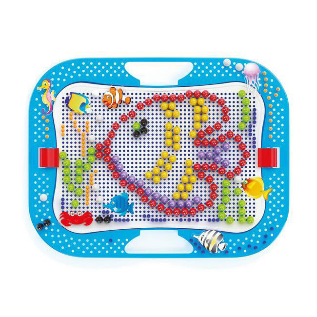 Quercetti 316 Quercetti Ocean Fun Fish & MultiColour Pegs Kids Fun Educational Toy 3-6y — image 4