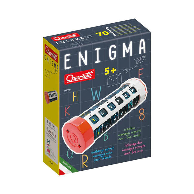 Quercetti Enigma Cipher Puzzle Educational Secret Code Game STEM Toy Kids 5y+ — image 2