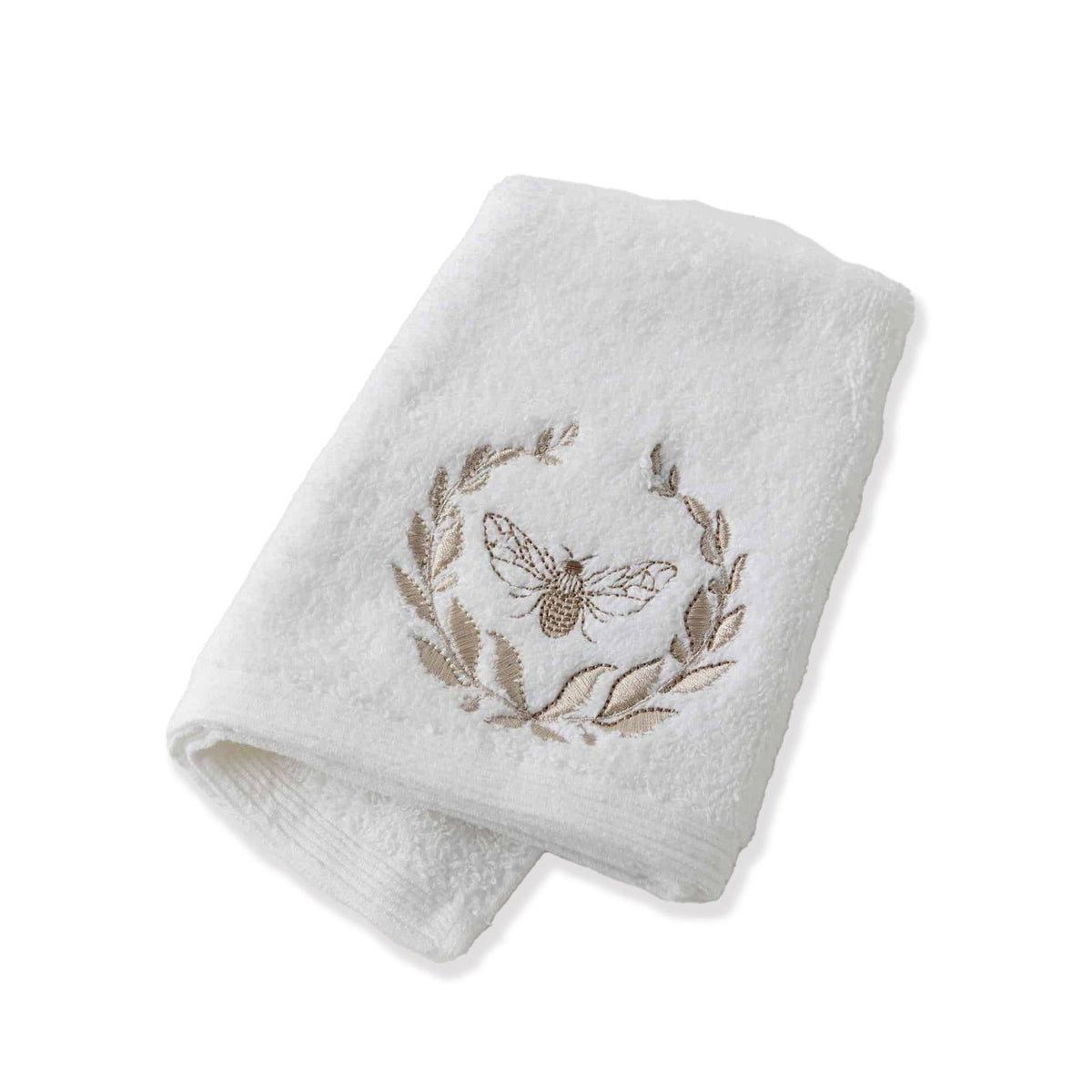 Pilbeam Living Bee 32x32cm Cotton Face Washer Soft Absorbent Towel Cloth White