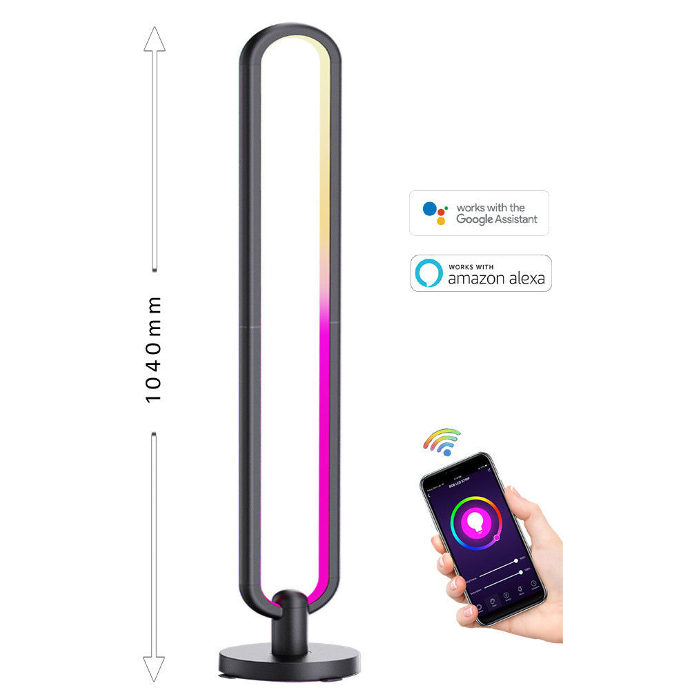 Sansai Smart RGB/White Floor LED Light/Lamp 1.05m Home Decor/Decoration/Lighting — image 2