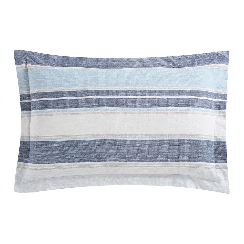 Tommy Bahama Queen Size Serenity Cotton Quilt Cover w/Pillowcase Set Blue — image 2