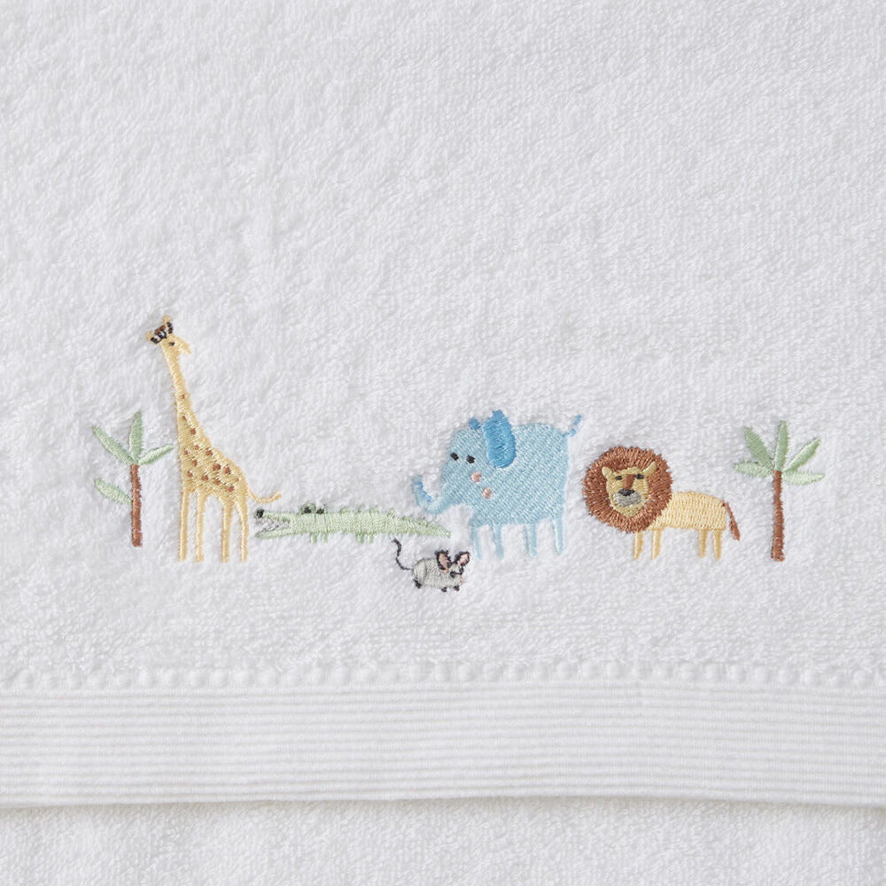 Jiggle & Giggle Bath Towel Face Washer in Organza Bag Jungle Adventure (3 Pieces) — image 2