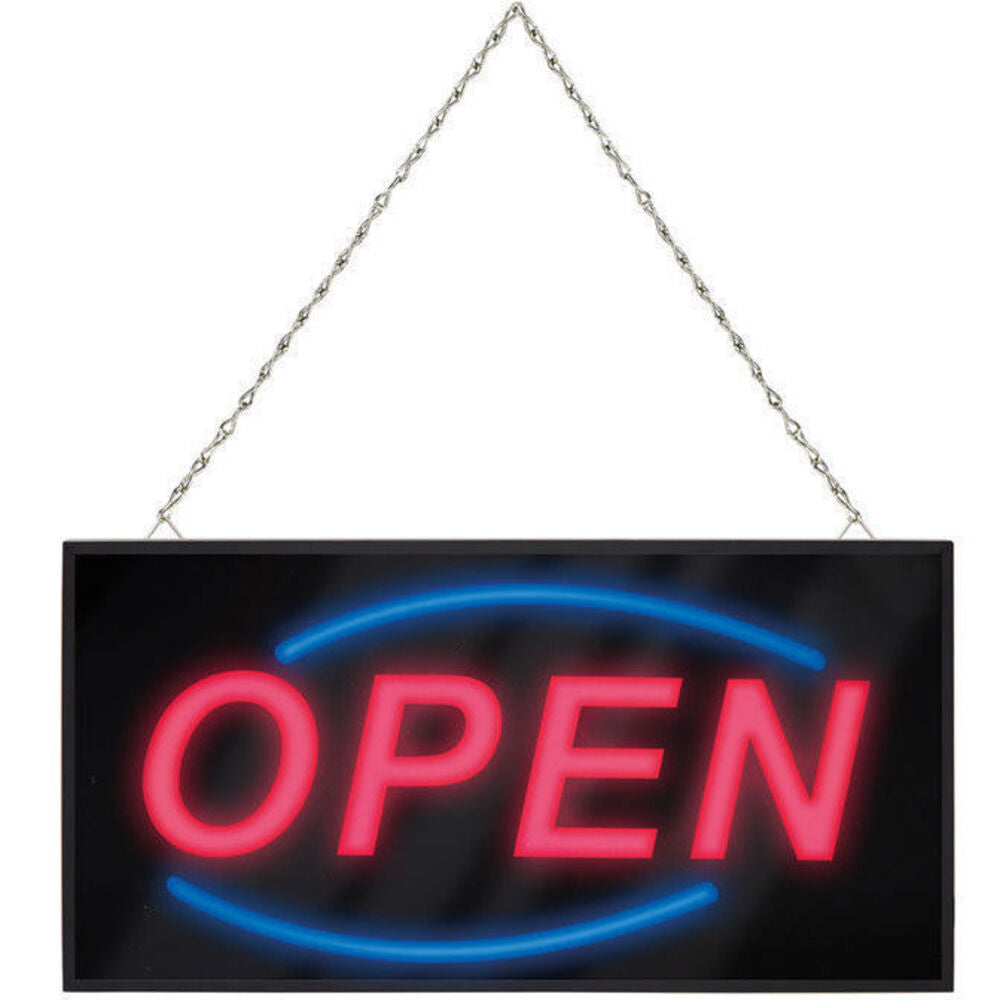 Quartet 40Cm Led Open Sign/Electric Board/Light/Hanging For Wall/Glass Window/Shop/Cafe