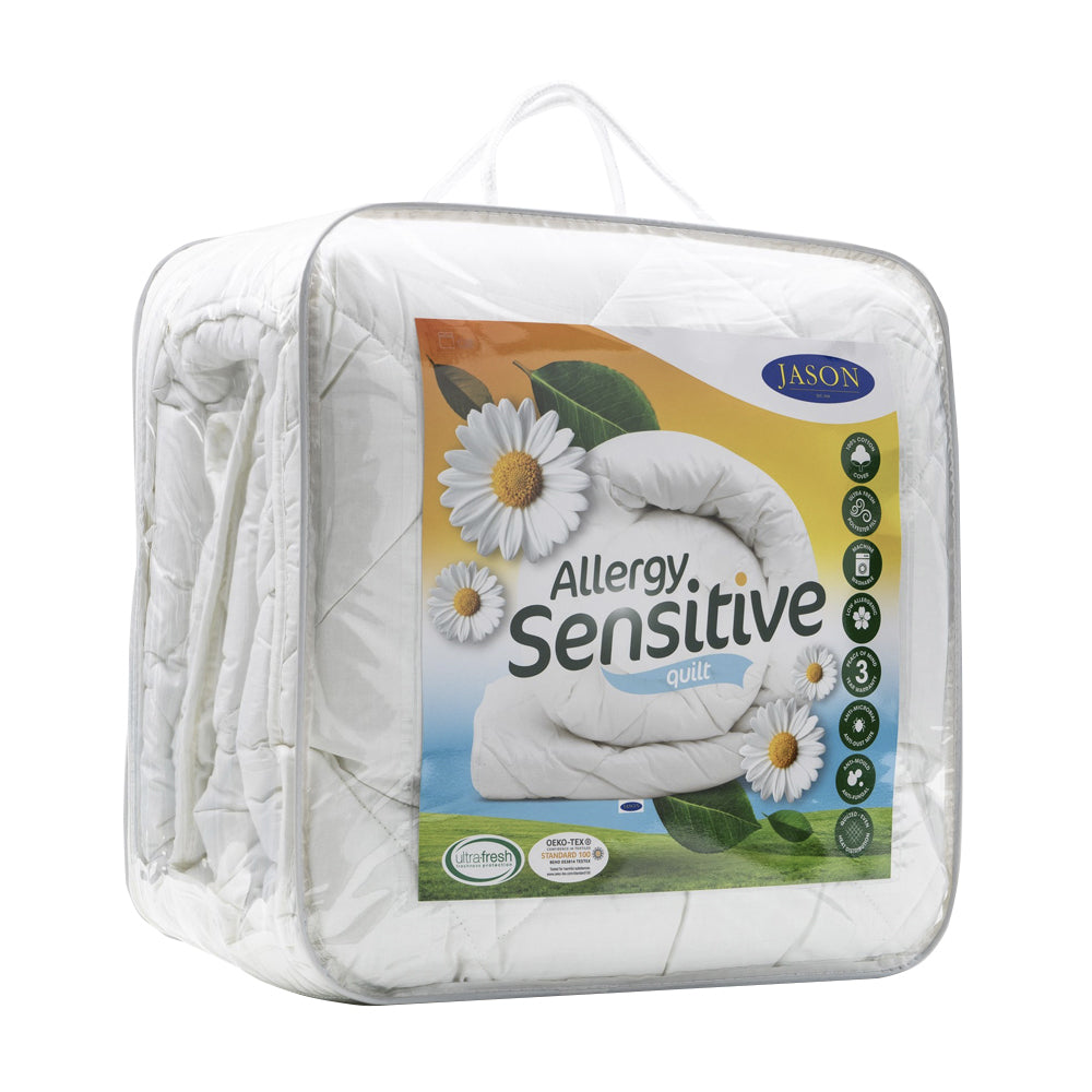 Jason Bed Bedroom Allergy Sensitive Washable Quilt/Doona 210 x 180cm — Double