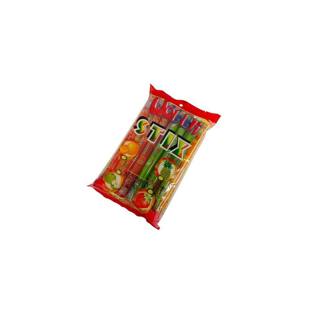 Wobbli Fruit-Filled Jelly Stix Dairy-Free Lollies 20ml Assorted (20 Pieces) — image 2