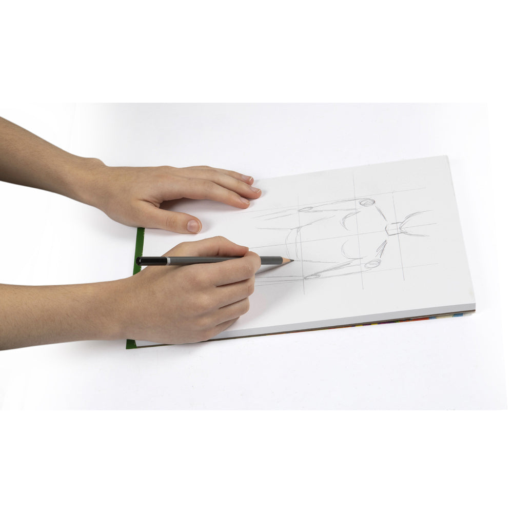 Derwent Academy Art/Craft Drawing/Sketch Paper Pad A4 Portrait 50 Sheet 110Gsm — image 4