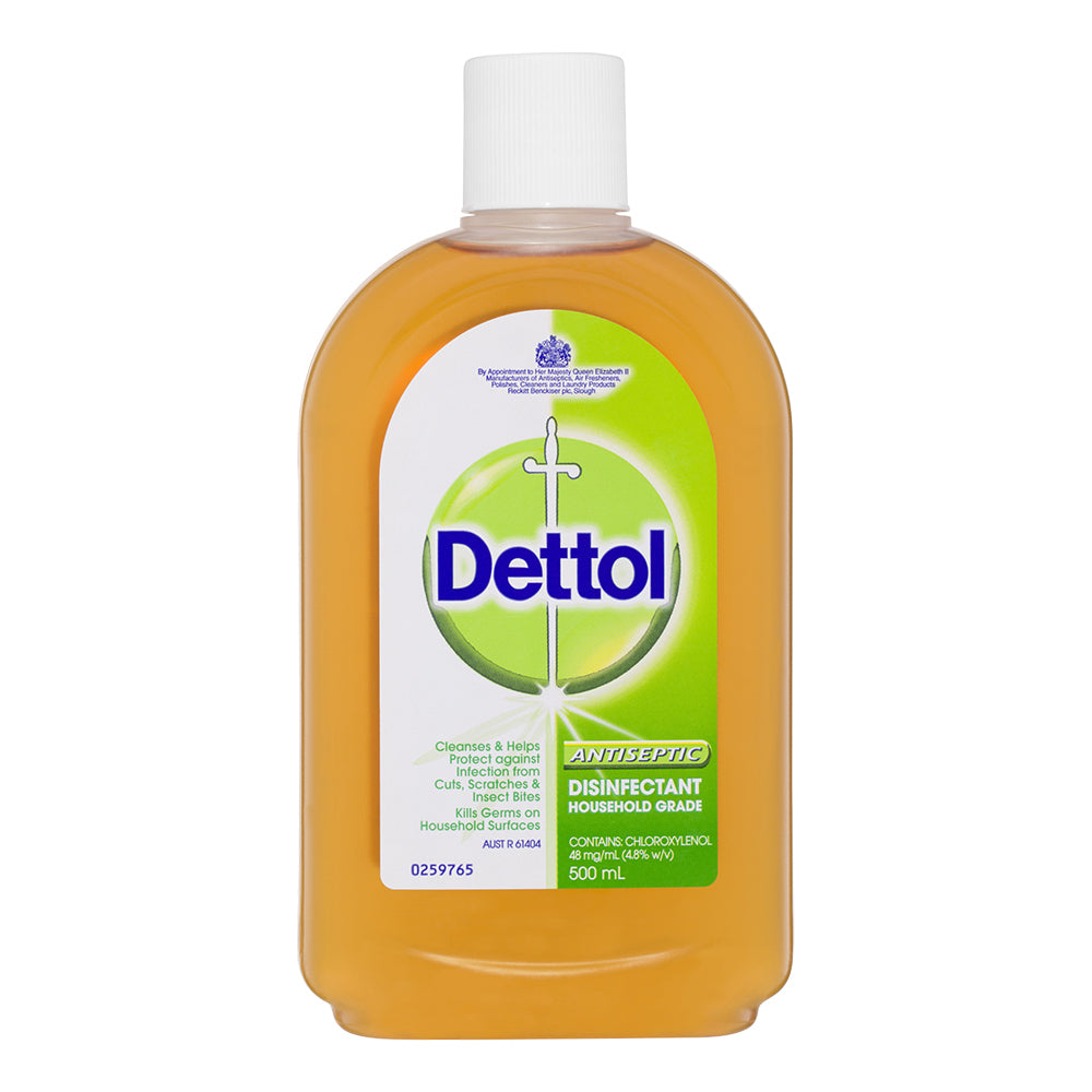 Dettol 500ml Antiseptic Surface/Cuts/Scratches Disinfectant Home Sanitiser (6 Pack) — image 2