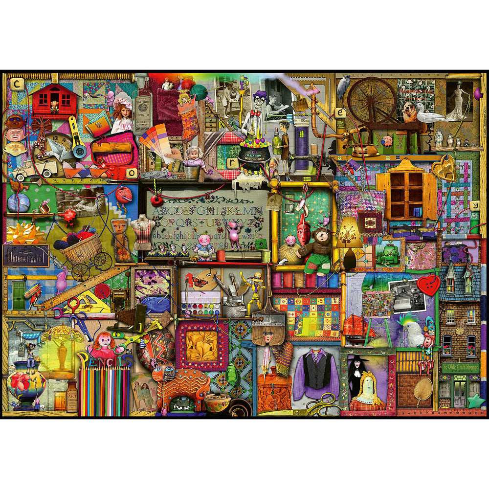 Ravensburger No 2 Craft Cupboard Family Jigsaw Puzzle Set (1000 Pieces) — image 2
