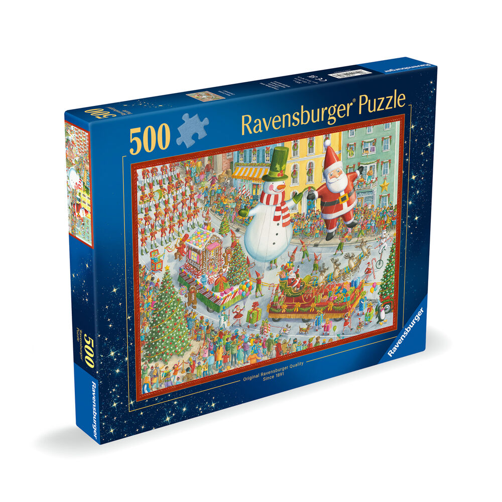 Ravensburger Here Comes Christmas Jigsaw Puzzle 49x36cm Kids/Family 12y+ (500 Pieces)