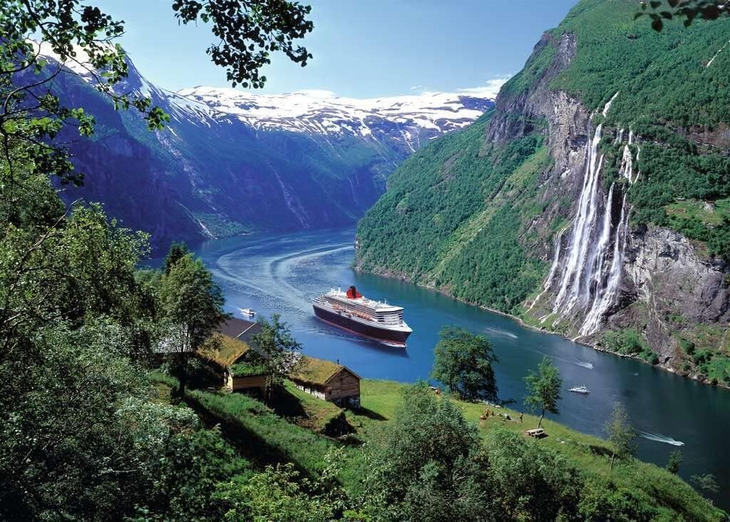Ravensburger Norwegian Fjord Family/Teens Jigsaw Puzzle Game 70x50cm (1000 Pieces) — image 2
