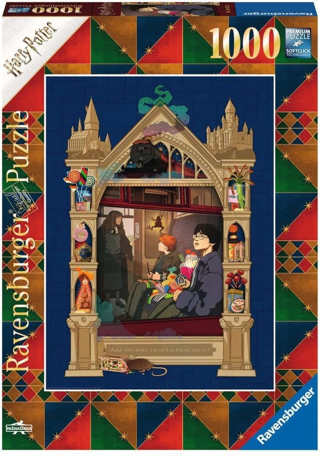 Ravensburger Harry Potter The Way to Hogwarts Family Jigsaw Puzzle (1000 Pieces)