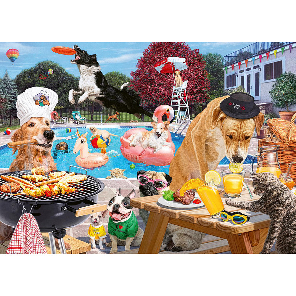 Ravensburger Dog Days of Summer Jigsaw Puzzle (1000 Pieces) — image 3