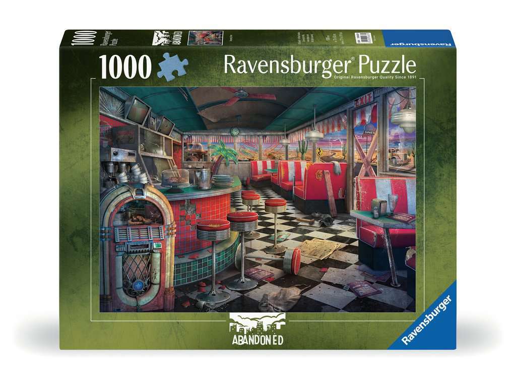 Ravensburger Decaying Diner Family/Teens Jigsaw Puzzle Game 70x50cm (1000 Pieces)