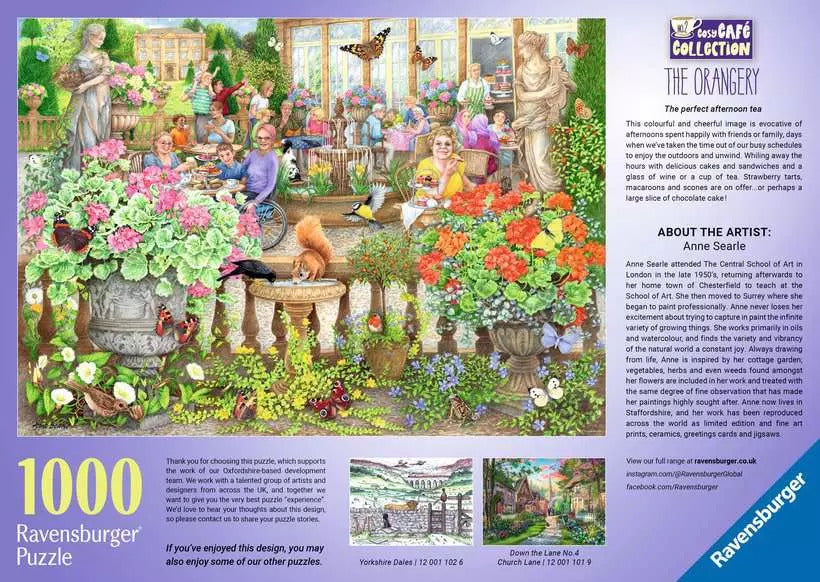 Ravensburger The Orangery Jigsaw Puzzle Set Adults (1000 Pieces)