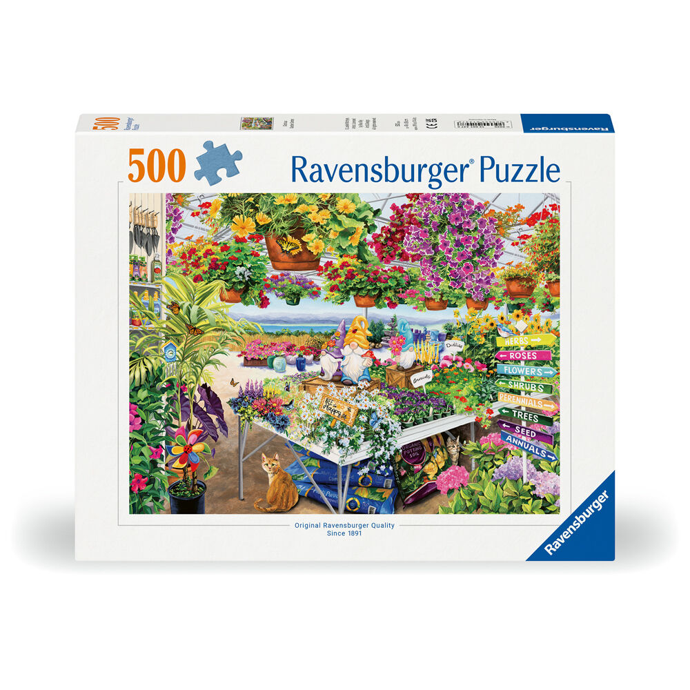 Ravensburger Glorious Garden Center Jigsaw Puzzle Kids/Teens Game 12y+ (500 Pieces)