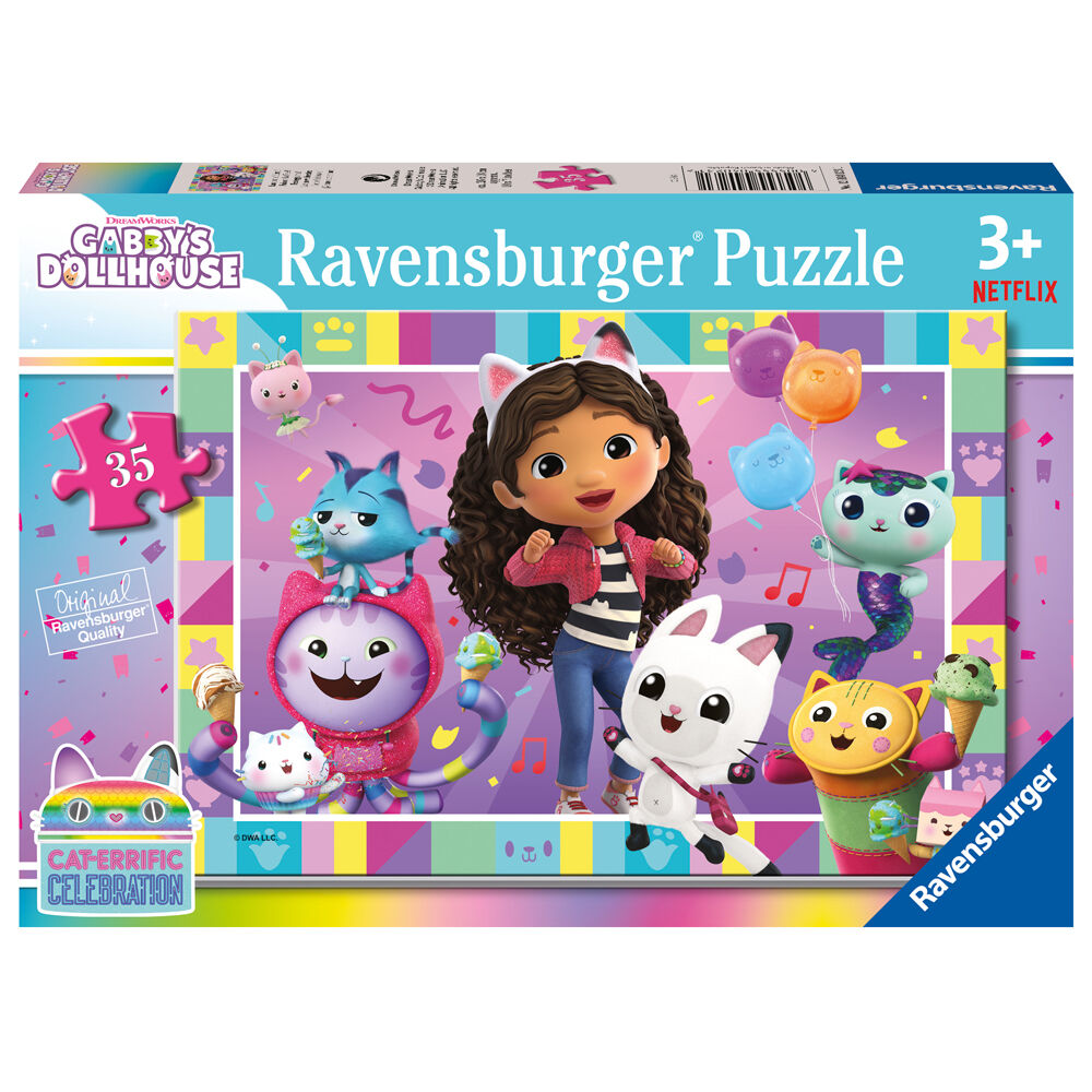 Ravensburger Gabby's Dollhouse Floor Jigsaw Puzzle Kids/Children 4y+ (35 Pieces)