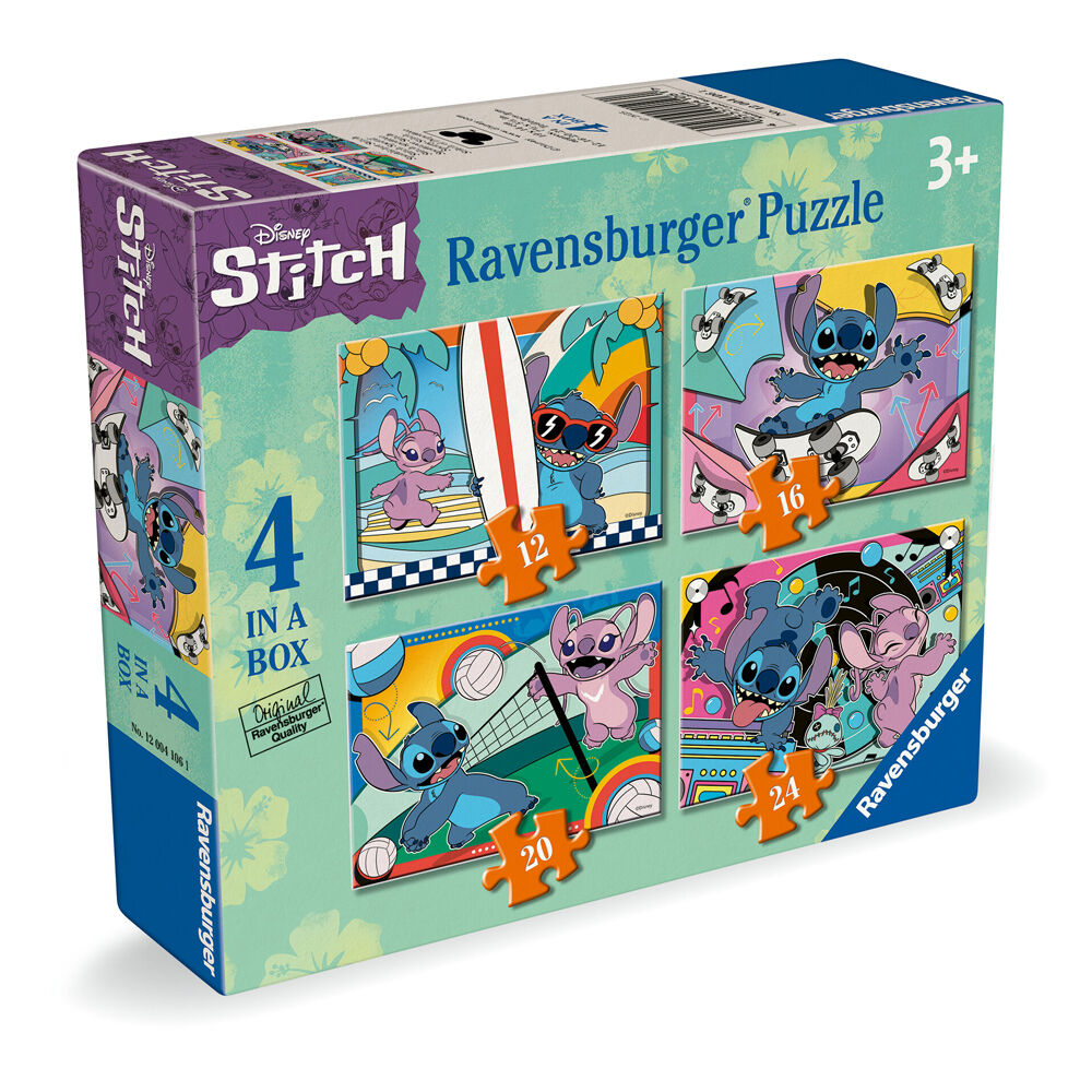 Ravensburger Disney Stitch 4-In-A-Box Jigsaw Puzzle 19x14cm Kids/Family 3y+ — image 6