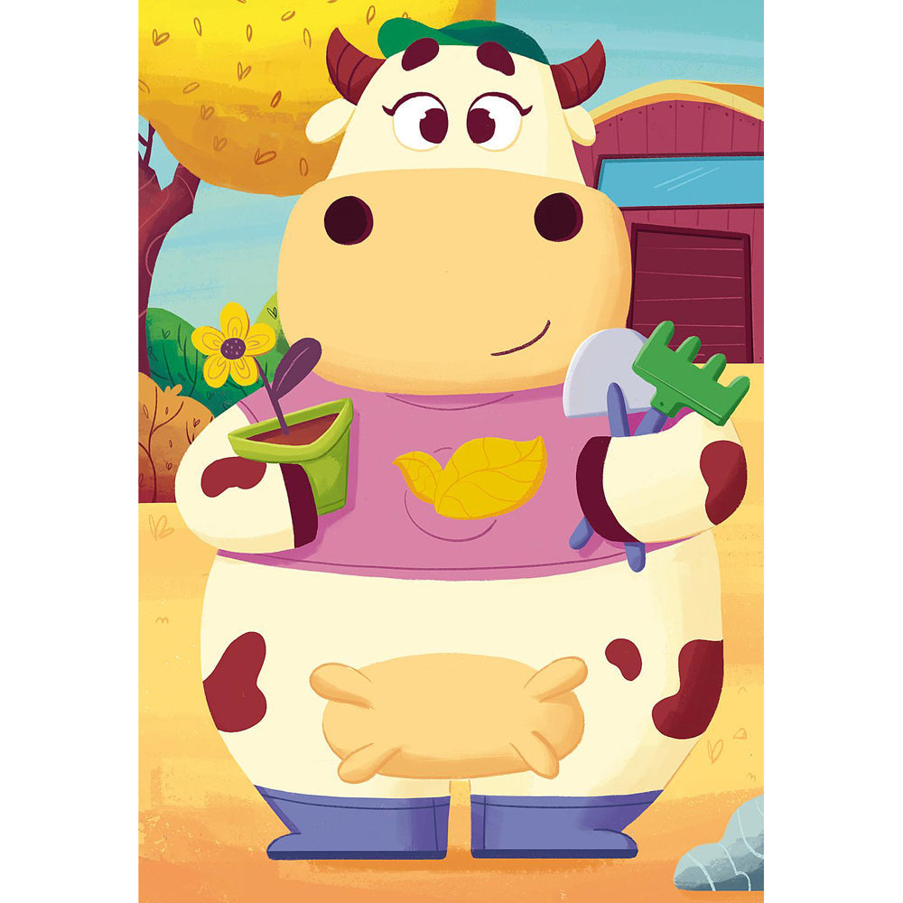 Ravensburger 3x24pc Ravensburger My Farm Friends Jigsaw Puzzle Interactive Play Toy 4+