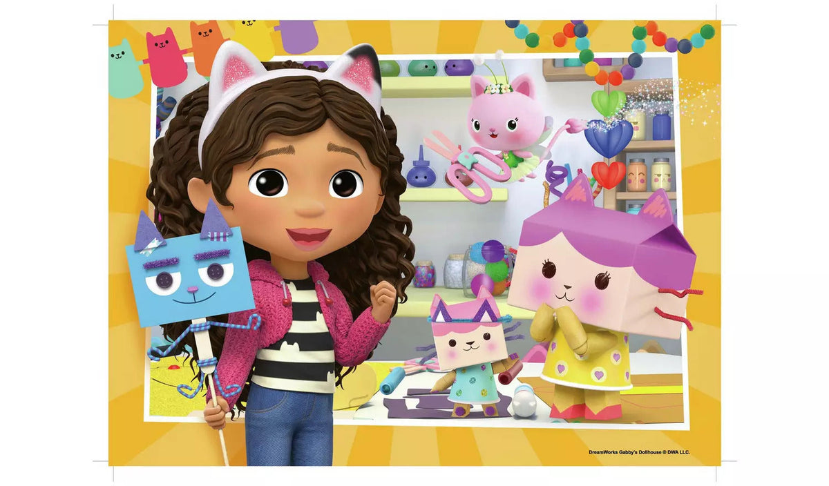 Ravensburger Gabbys Dollhouse Meow-Mazing Adventures Kids Jigsaw Puzzle Set 4y+ — image 4