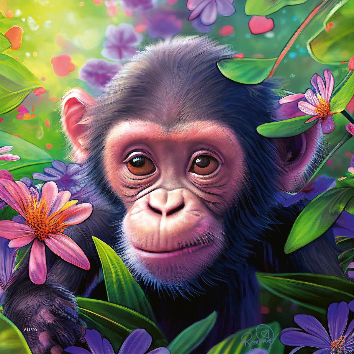 Ravensburger 3x49pc Ravensburger Jungle Babies Kids/Childrens Animal Jigsaw Puzzle Set 5y+ — image 4