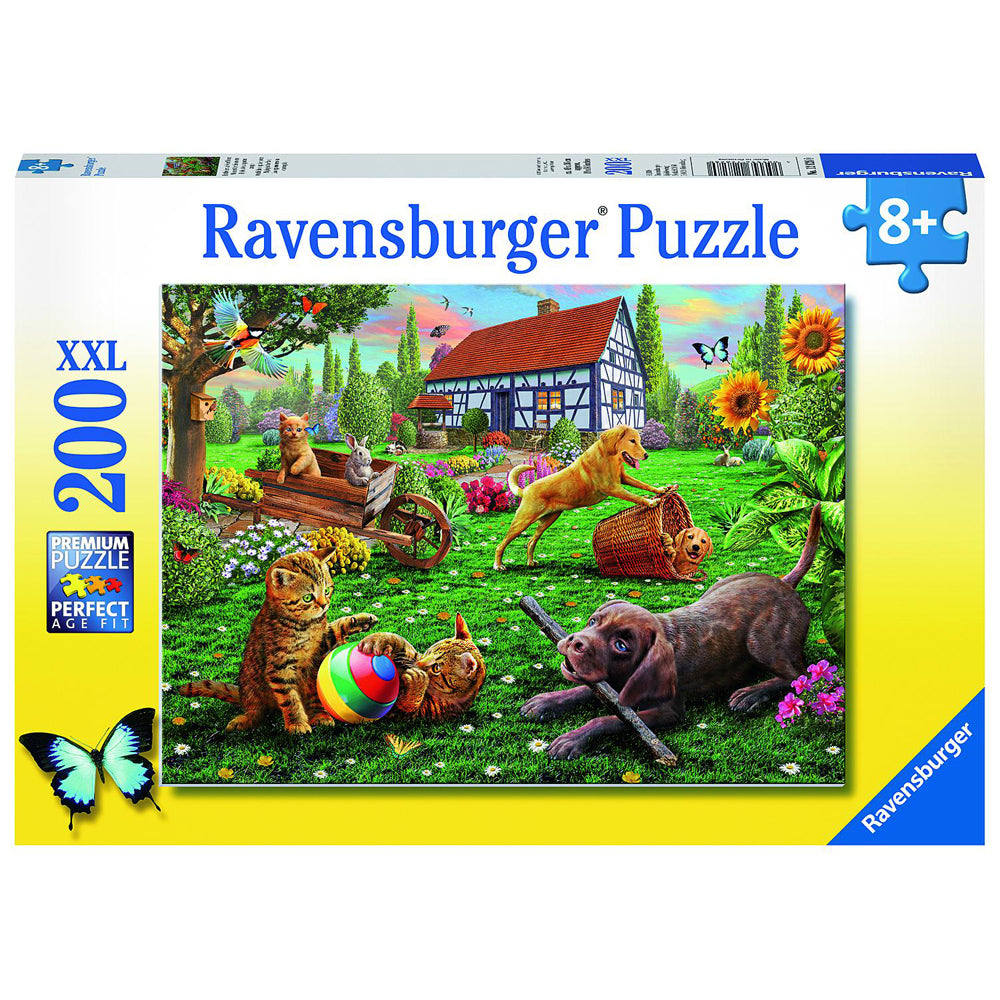 Ravensburger Playing in the Yard Jigsaw Puzzle Interactive Play Toy 8+ (200 Pieces) — image 3