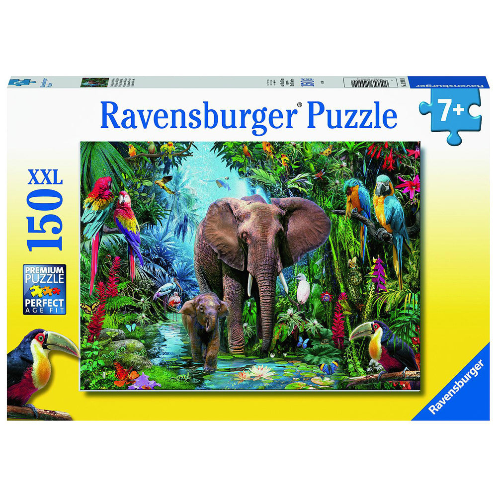 Ravensburger Elephants at the Oasis Jigsaw Themed Puzzle Play Toy 7+ (150 Pieces)