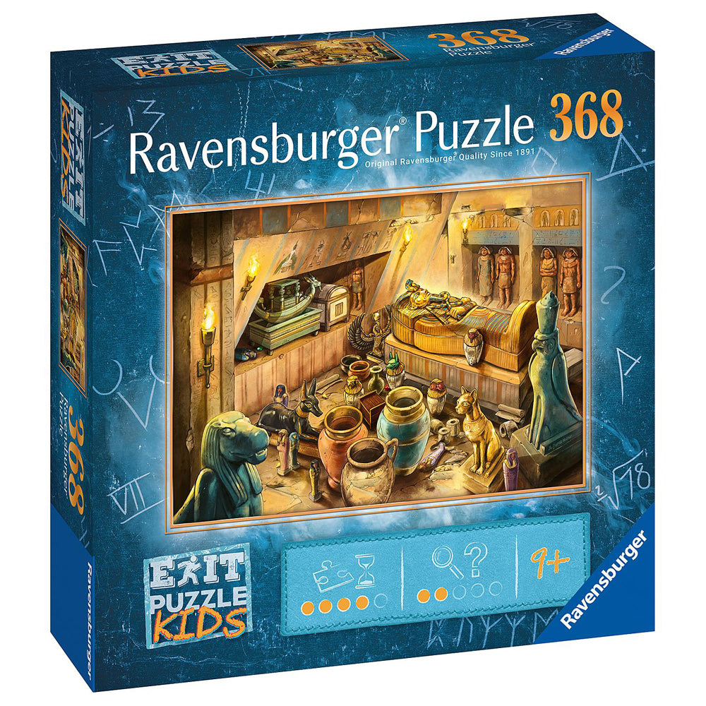 Ravensburger Kids Escape Terror In The Tomb 1 Jigsaw Puzzle Set 9y+ (368 Pieces)