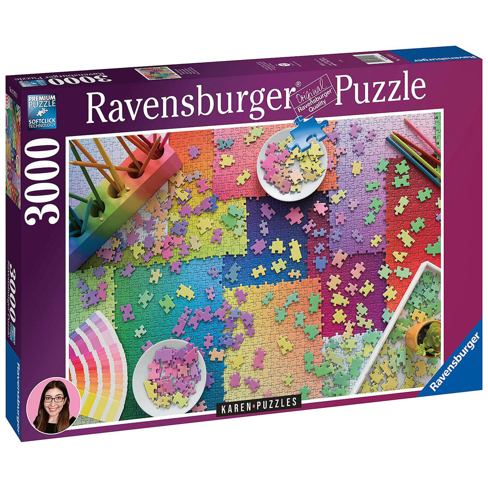 Ravensburger Jigsaw Puzzles On Puzzles 121x80cm Teens/Family Game/Toy (3000 Pieces) — image 2