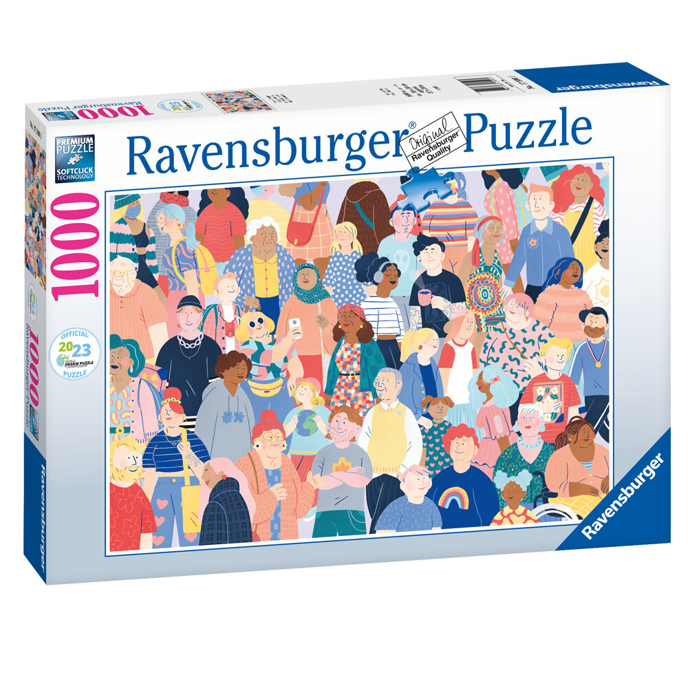 Ravensburger People Jigsaw Puzzle Kids/Children Game 70x50cm 14y+ (1000 Pieces)