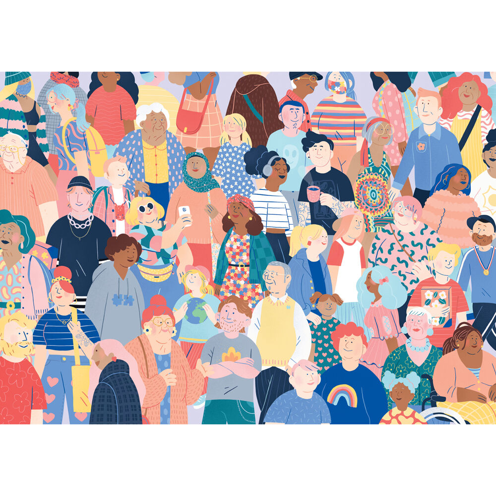 Ravensburger People Jigsaw Puzzle Kids/Children Game 70x50cm 14y+ (1000 Pieces) — image 2