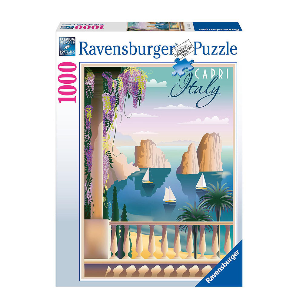Ravensburger Postcard from Capri, Italy Jigsaw Puzzle (1000 Pieces)