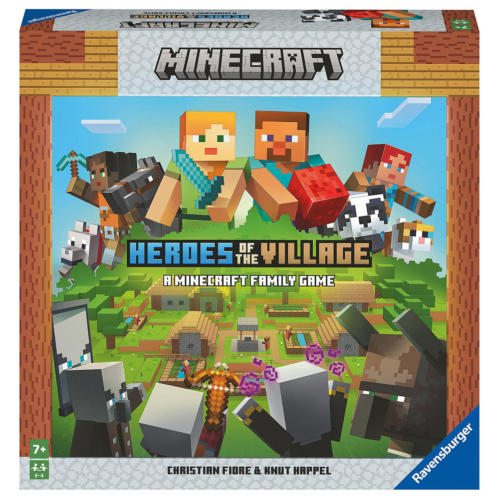 Ravensburger Minecraft Heroes Of The Village Kids/Childrens Tabletop Game 10y+