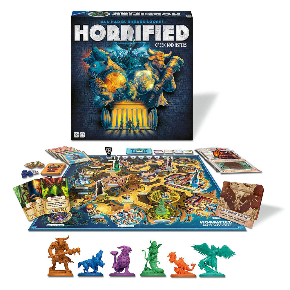 Ravensburger Horrified Greek Monsters Kids/Family Tabletop Board Game 10y+