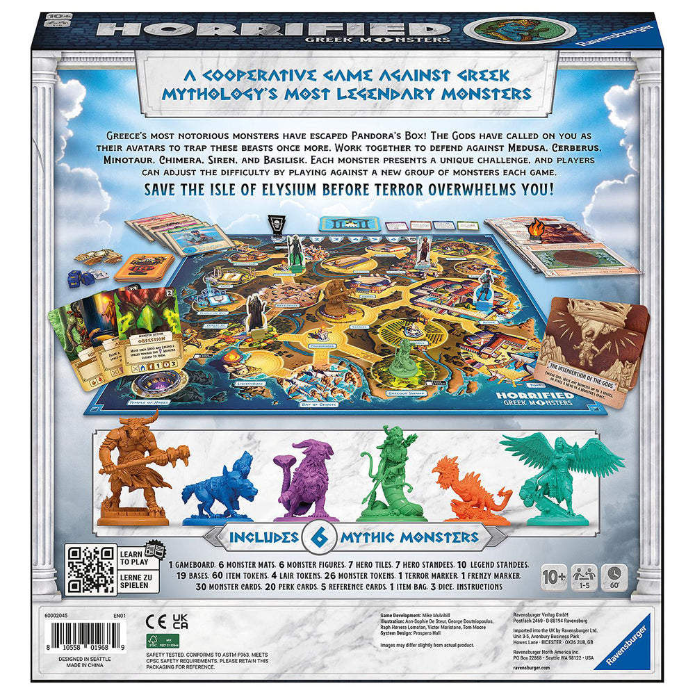 Ravensburger Horrified Greek Monsters Kids/Family Tabletop Board Game 10y+ — image 2