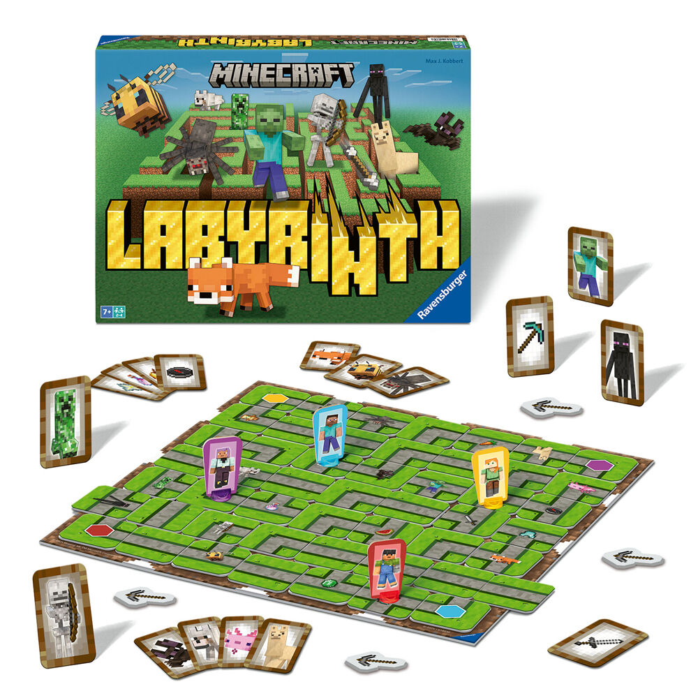 Ravensburger Kids Toy Minecraft Labyrinth Classic Maze Board Game 7y+ — image 5