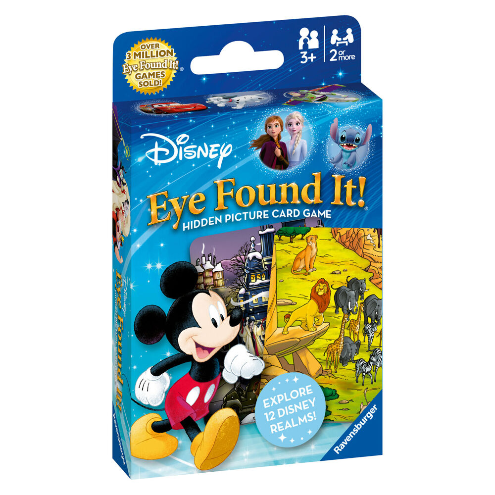 Ravensburger Family Card Game Disney Characters Eye Found It! Kids Toy 3y+ — image 3