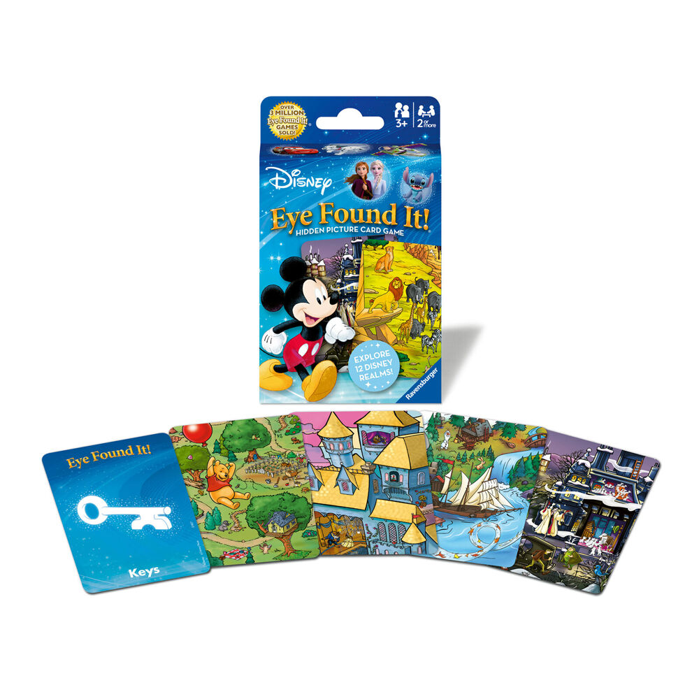 Ravensburger Family Card Game Disney Characters Eye Found It! Kids Toy 3y+ — image 5