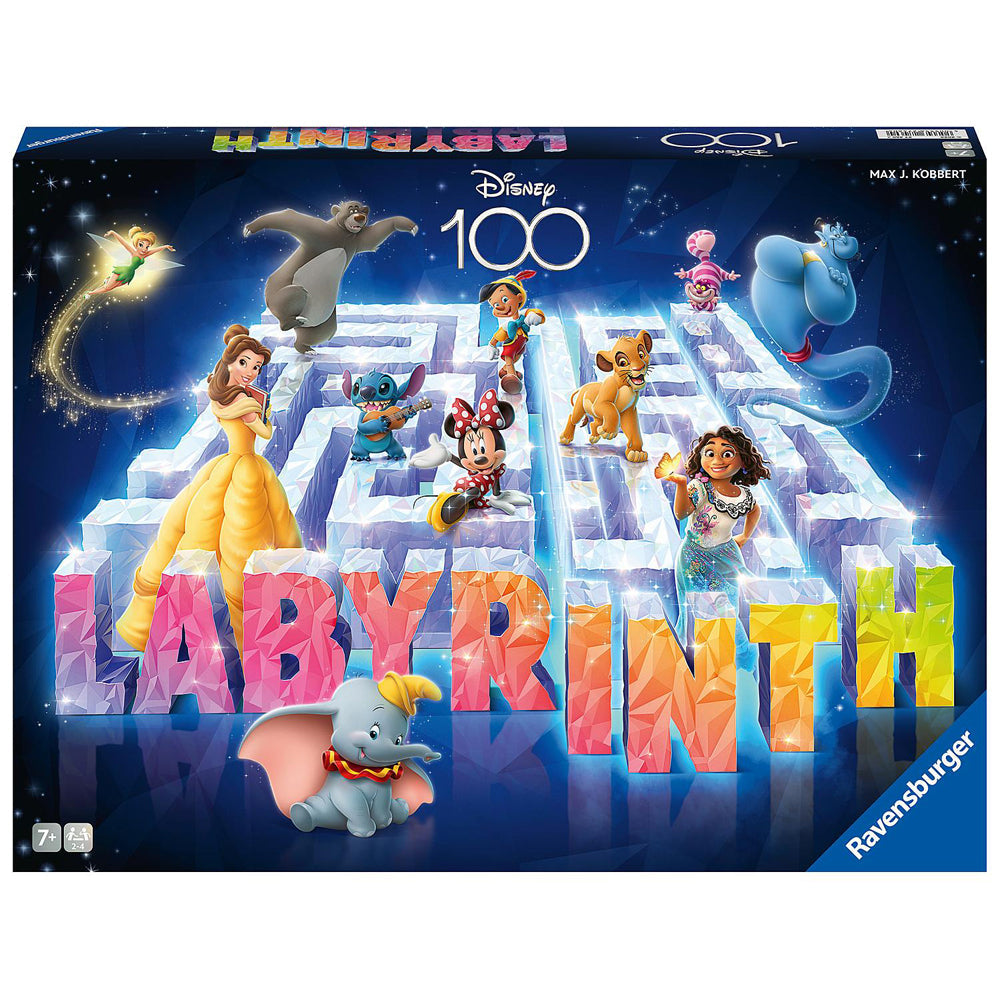 Ravensburger Disney Labyrinth Jubilee 2-4 Players Family Board Game Kids 7y+