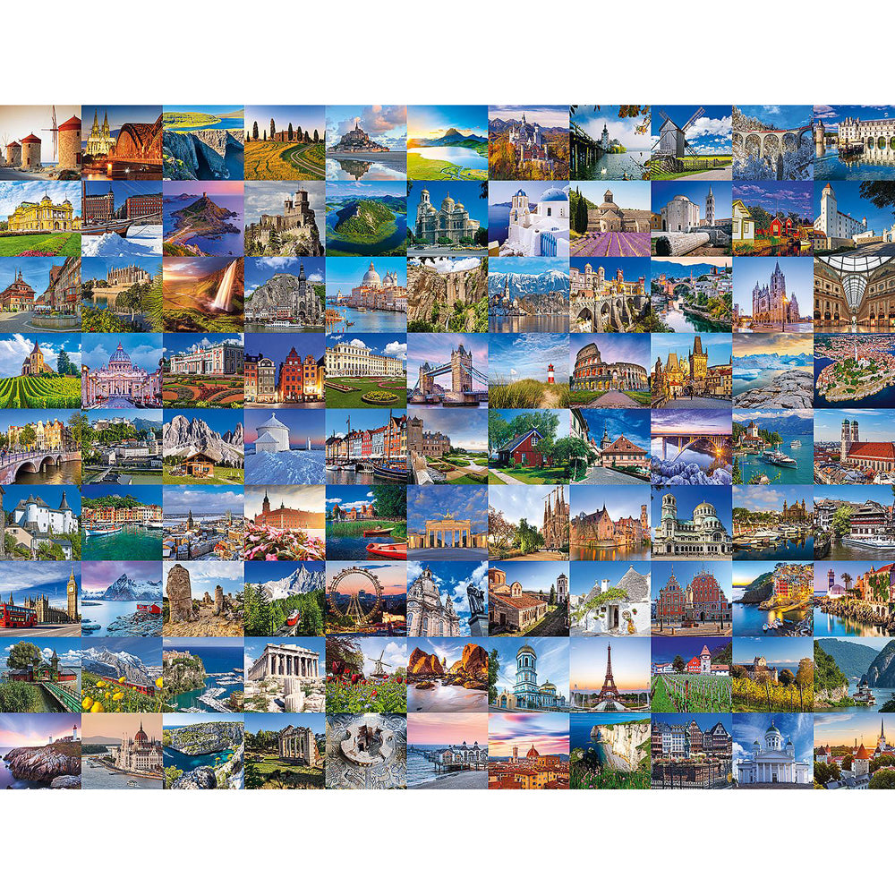 Ravensburger 99 Places In Europe Family Jigsaw Puzzle Set (2000 Pieces) — image 2
