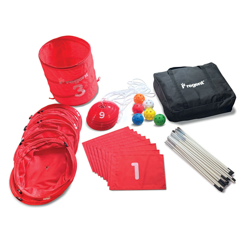Regent Red Pop-Up Outdoor Backyard Golf Game Set w/ Carry Bag