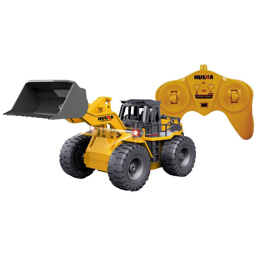 Lenoxx RC Remote Controlled 2.4GHz Die-Cast Tractor Bulldozer Digger Toy/Excavator/Kids