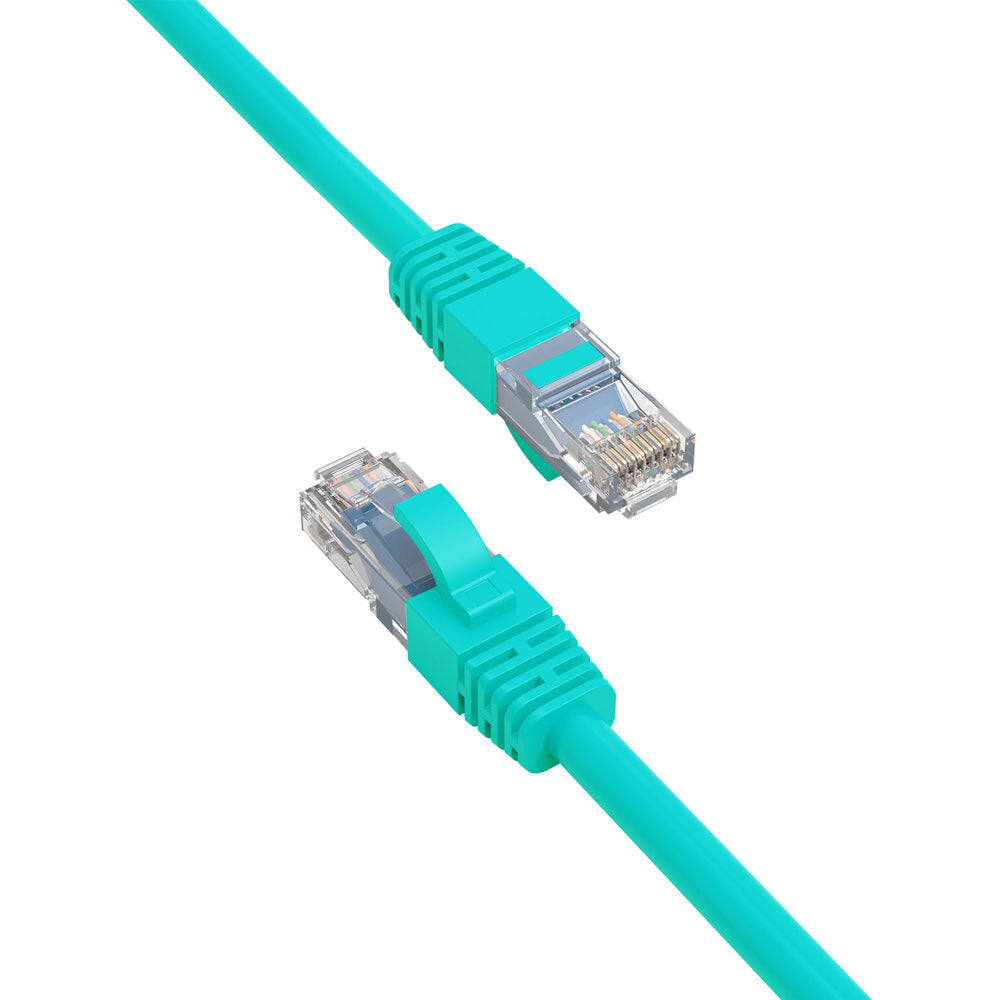 Cruxtec 0.5m CAT6/RJ45 Network Lead Cable LAN Ethernet Internet Cord Green (6 Pack) — image 6